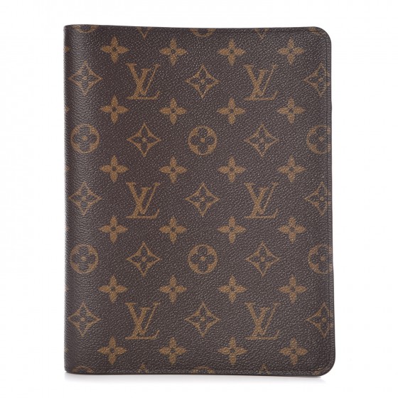 LOUIS VUITTON Monogram Desk Agenda Cover 349151