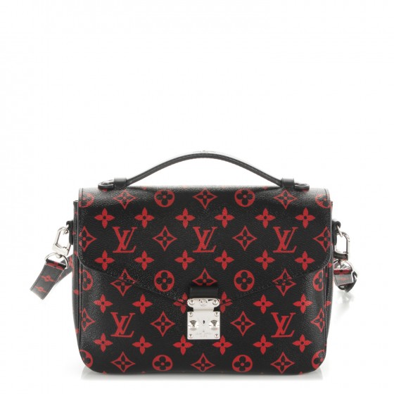 Louis Vuitton Limited Edition Monogram Infrarouge Canvas Pochette Metis Bag