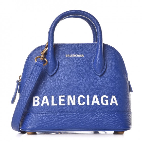 balenciaga blue handbag