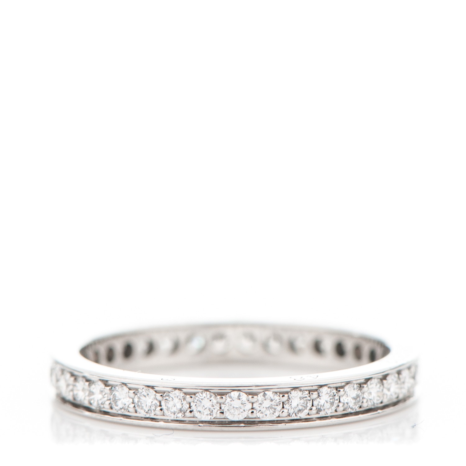 cartier ballerine wedding band platinum