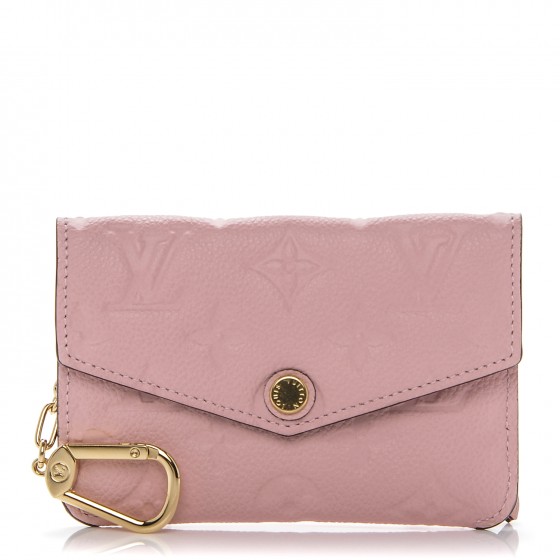 LOUIS VUITTON Empreinte Key Pouch Rose Ballerine 184101