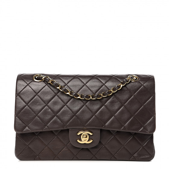 chanel medium double flap lambskin