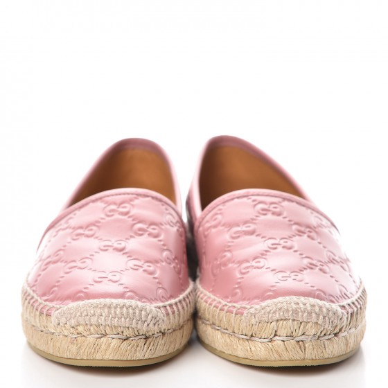 gucci pink espadrilles