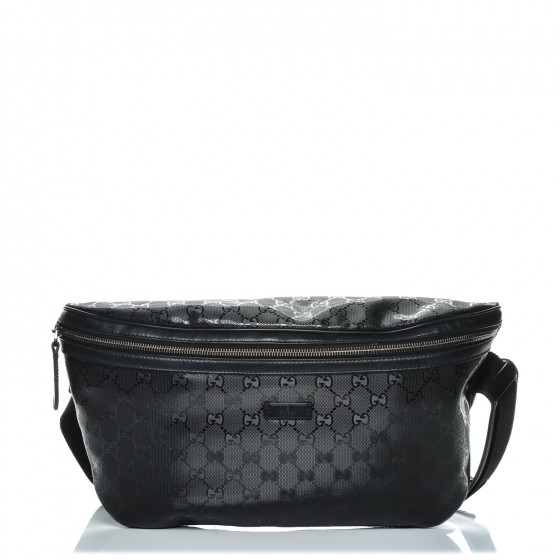 gucci black monogram belt