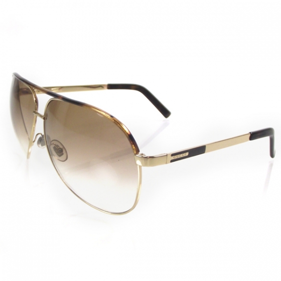 gucci gold aviator glasses