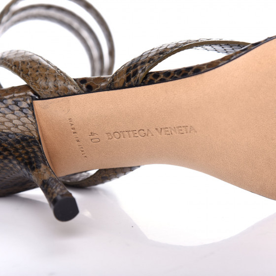 bottega veneta ankle spiral heels