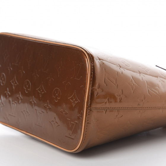 Louis Vuitton Bronze Monogram Vernis Houston Bag, Luxury, Bags & Wallets on  Carousell