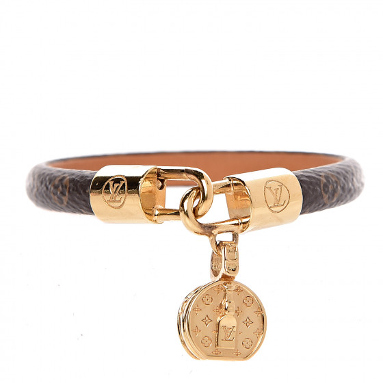 LOUIS VUITTON Monogram Tribute Bracelet 17 489896