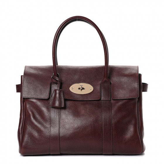 MULBERRY Classic Grain Bayswater Oxblood 549504