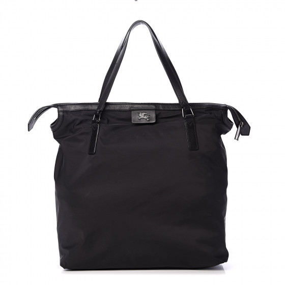 Nylon Buckleigh Packable Tote Black 553132