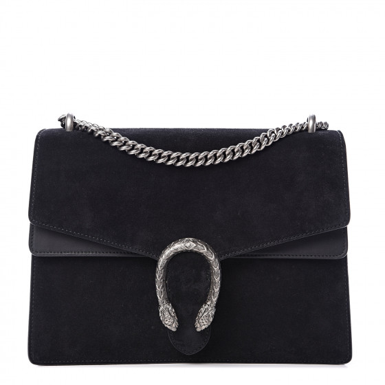 gucci dionysus suede black