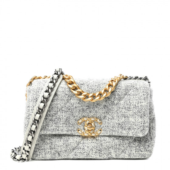 chanel 19 tweed