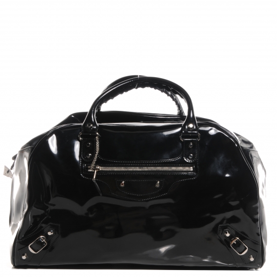 balenciaga patent leather bag