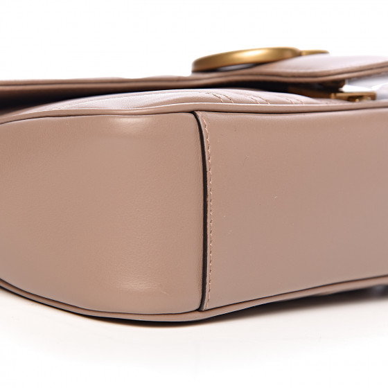 Gucci Marmont Matelasse Small Bag Nude - Kaiabag - Premium 