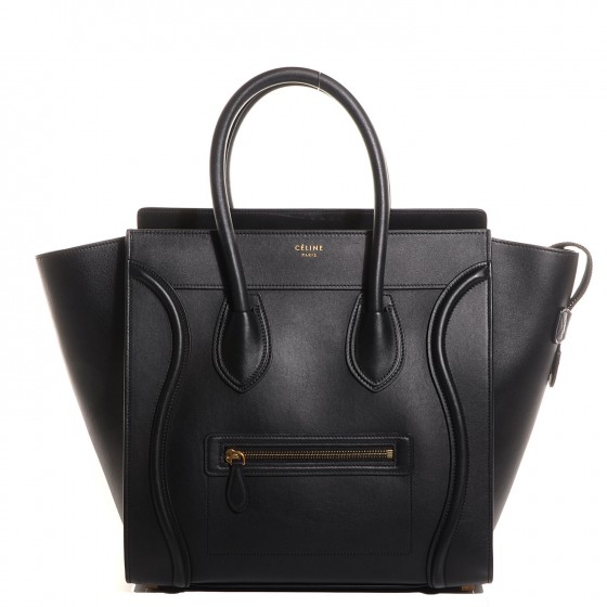 black celine luggage