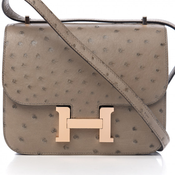 hermes constance mini ostrich