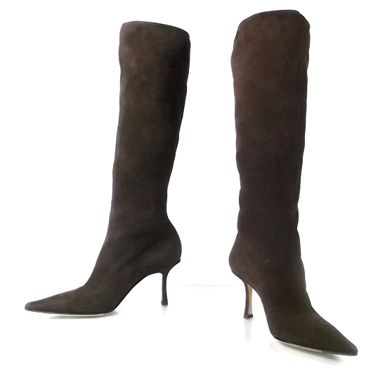 jimmy choo suede boots