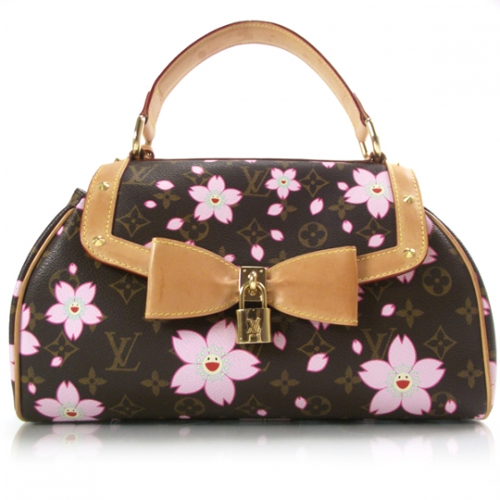 Formålet binær Ejeren LOUIS VUITTON Monogram Cherry Blossom Sac Retro Bag Brown 17615 |  FASHIONPHILE