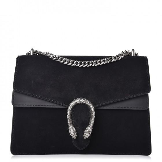 gucci dionysus suede black