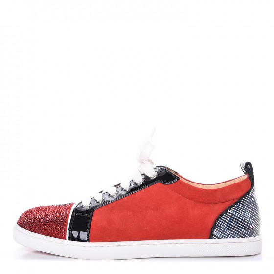 louboutin crystal sneakers