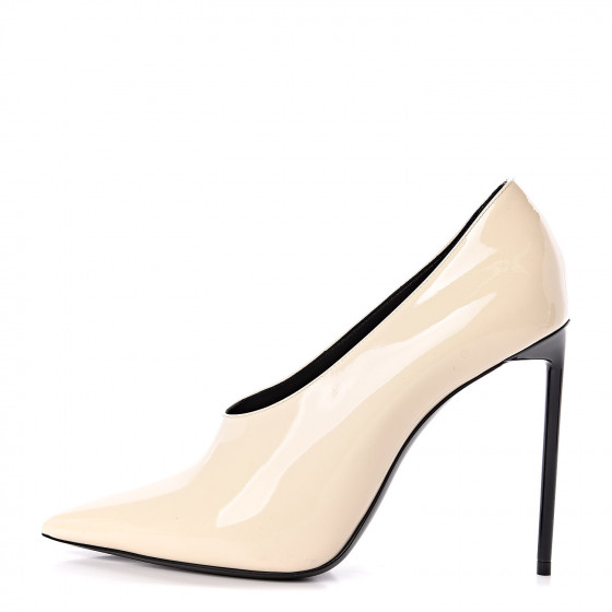 saint laurent teddy pumps