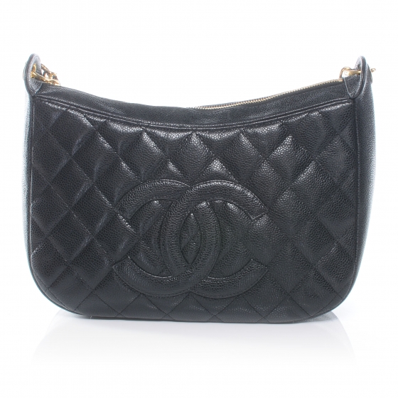 chanel quilted hobo bag