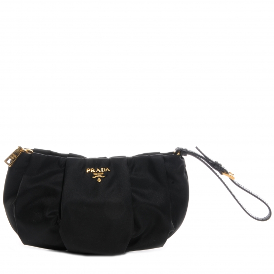 prada nylon clutch bag