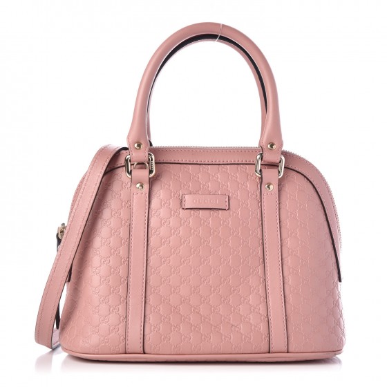 GUCCI Microguccissima Mini Dome Bag Soft Pink 327155