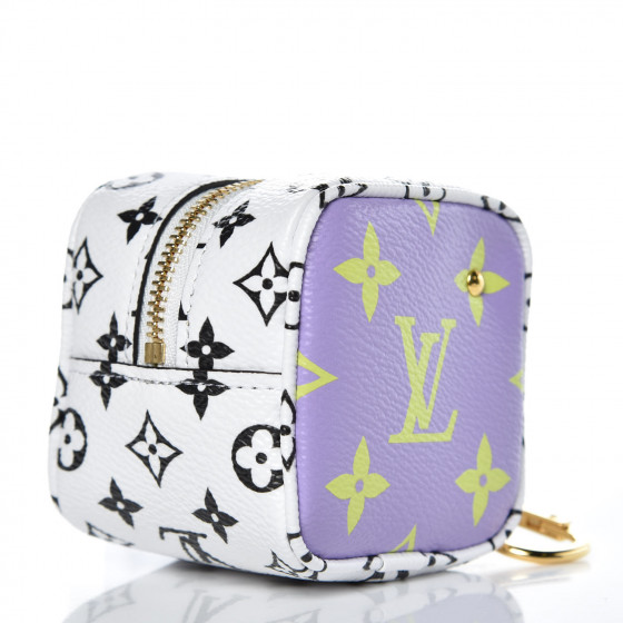 louis vuitton cube coin purse