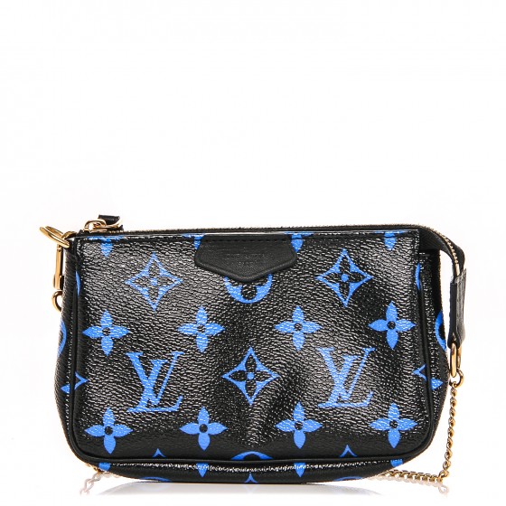louis vuitton blue monogram bag
