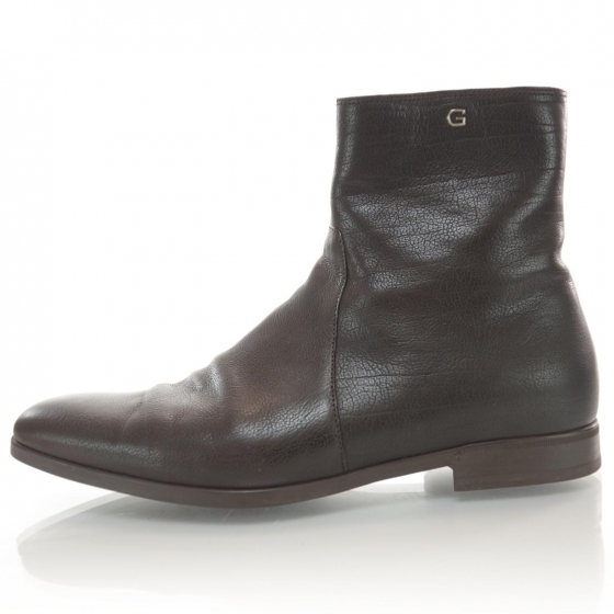 mens brown gucci boots