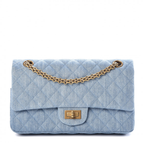 chanel 2.55 denim