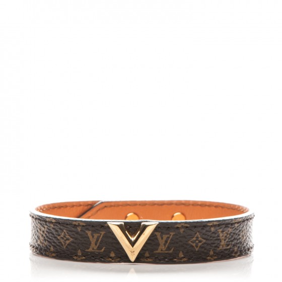 LOUIS VUITTON Monogram Essential V Bracelet 19 181275