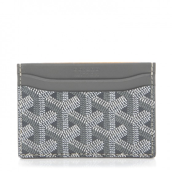 grey goyard card holder