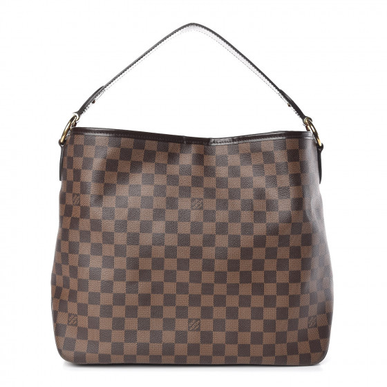 Louis Vuitton Damier Ebene Canvas Delightful MM Shoulder Bag