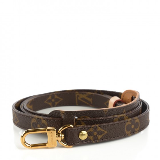 LOUIS VUITTON Monogram 16mm Adjustable Shoulder Strap 125598