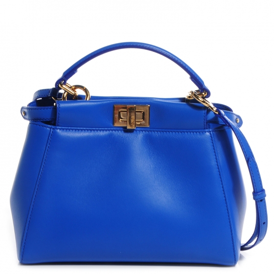 fendi peekaboo mini blue