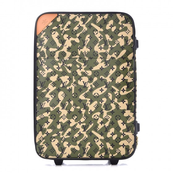LOUIS VUITTON Monogramouflage Pegase 60 Rolling Luggage 352374