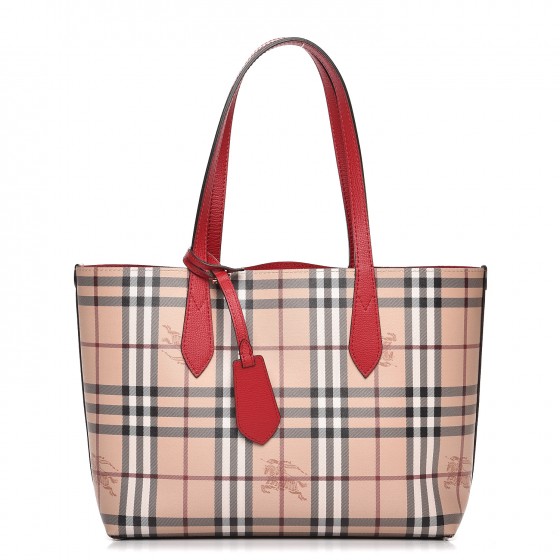 red burberry handbag