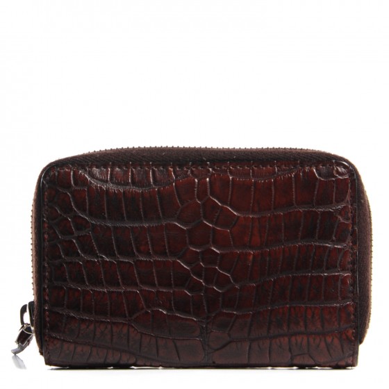 gucci crocodile card case
