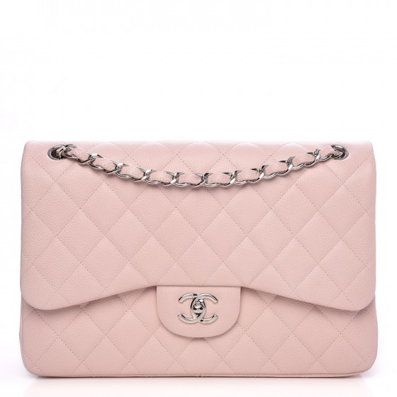 pink chanel jumbo flap