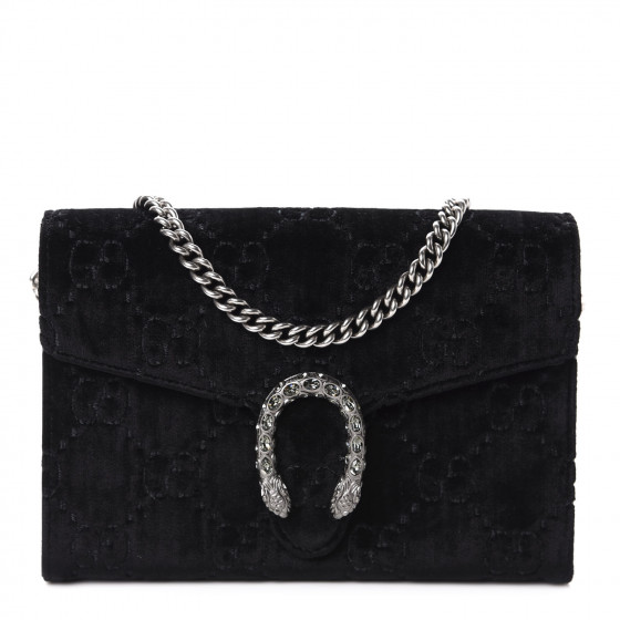 black velvet gg dionysus chain bag