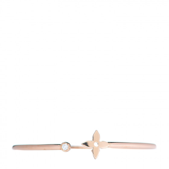 LOUIS VUITTON Idylle Blossom LV Bracelet, Pink Gold And Diamond Light Pink. Size Nsa