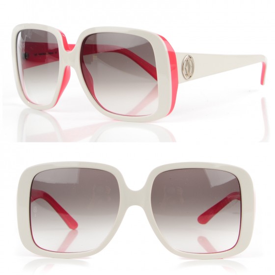 cartier glasses red