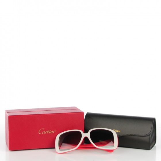 cartier glasses red