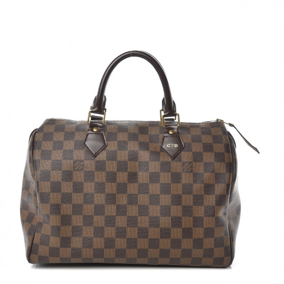 LOUIS VUITTON Damier Ebene Speedy 30 413611