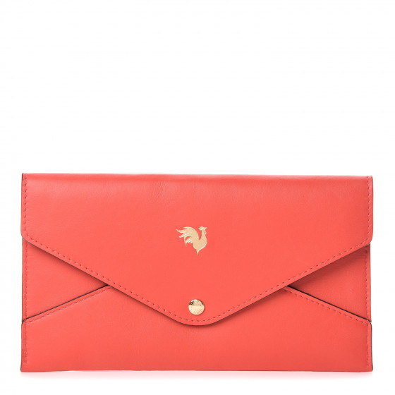 LOUIS VUITTON Veau Cachemire Chinese New Year Rooster Envelope Pouch