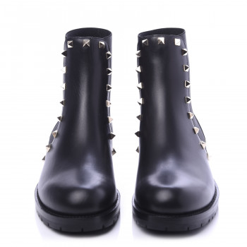 valentino beatle leather platform boots