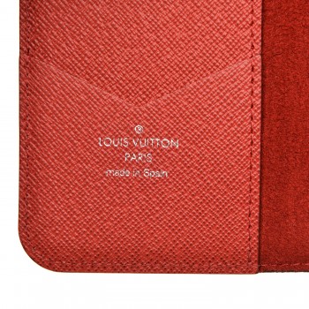LOUIS VUITTON X Supreme Epi iPhone 7 Folio Case Red 201322