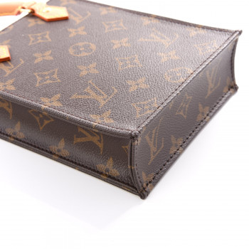 LOUIS VUITTON Monogram Petit Sac Plat 563046